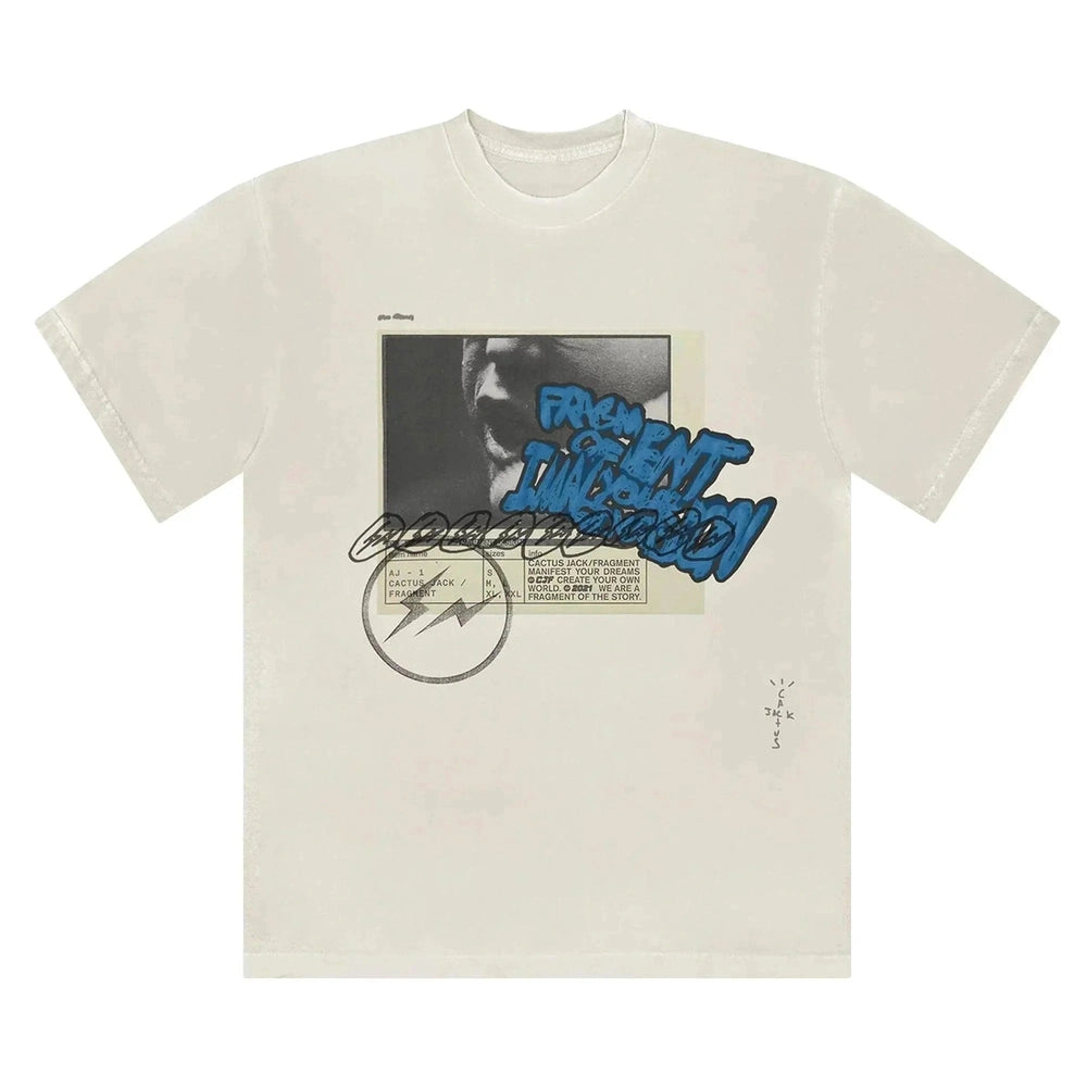 Cactus jack tee white sale
