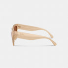 Coach Oversized Cat Eye Sunglasses Milky Beige