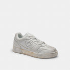 Women's Coach Soho Sneaker In Loved Leather White