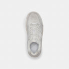 Women's Coach Soho Sneaker In Loved Leather White