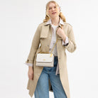 Coach Klare Crossbody Bag In Signature Canvas Gold White Chalk
