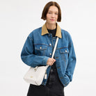 Coach Hadley Mini Crossbody Bag Gold Chalk