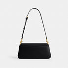 Coach Jet Shoulder Bag Brass Black