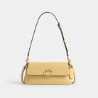 Coach Jet Shoulder Bag Brass Vanilla
