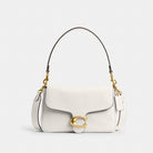 Coach Soft Tabby Shoulder Bag Brass Chalk