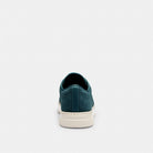 Men's Coach Canvas Sneaker In Signature Jacquard Dark Teal Chalk