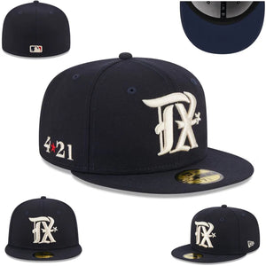 Mens New Era Navy Texas Rangers 2023 City