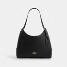 Coach Erin Shoulder Bag Gold Black