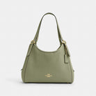 Coach Erin Shoulder Bag Gold Pistachio
