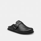 Men's Coach Buckle Clog Black