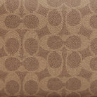 Coach Large Travel Kit In Signature Canvas Gunmetal Tan Black