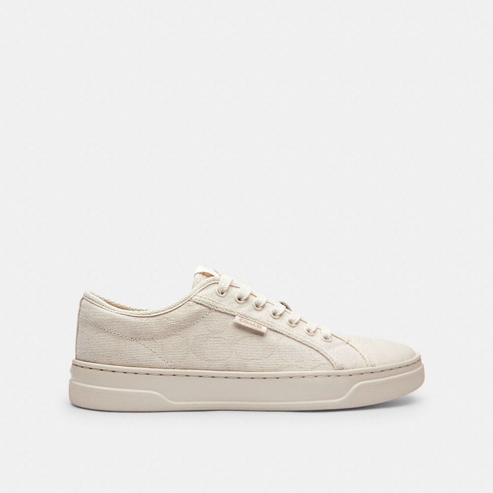 Women's Coach Canvas Sneaker Chalk
