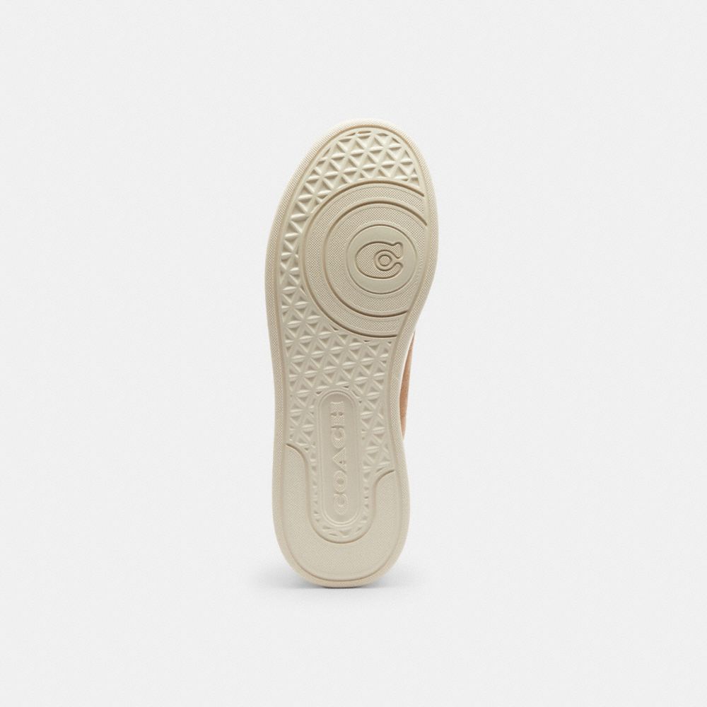 Women's Coach Canvas Sneaker Taupe