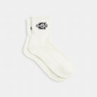 Coach Soho Quarter Crew Socks Chalk