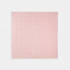 Coach Signature Oversized Square Scarf Dusty Pink