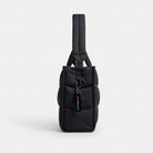Coach Coachtopia Loop Tote With Wavy Quilting Black 2