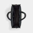 Coach Coachtopia Loop Tote With Wavy Quilting Black 2