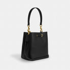 Coach Rowan Bucket Bag Gold Black