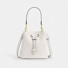 Coach Rowan Bucket Bag Gold Chalk