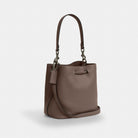 Coach Rowan Bucket Bag Gunmetal Dark Stone