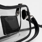 Coach Stadium Swinger Bag Silver Black