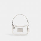 Coach Stadium Swinger Bag Silver Chalk