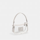 Coach Stadium Swinger Bag Silver Chalk
