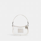Coach Stadium Swinger Bag Silver Chalk