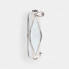 Coach Stadium Swinger Bag Silver Chalk