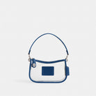 Coach Stadium Swinger Bag Silver True Blue