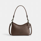 Coach Laurel Small Shoulder Bag Gunmetal Dark Stone