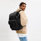 Coach Sprint Backpack Black Copper Finish Black Black