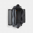 Coach Sprint Backpack In Colorblock Signature Canvas Gunmetal Chalk Black