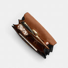 Coach Klare Envelope Crossbody Bag Gold Black