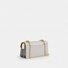 Coach Klare Envelope Crossbody Bag Gold Dove Grey