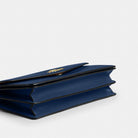 Coach Klare Envelope Crossbody Bag Gold Deep Blue