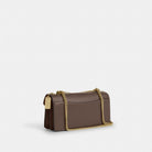 Coach Klare Envelope Crossbody Bag Gold Dark Stone