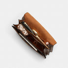 Coach Klare Envelope Crossbody Bag Gold Dark Stone