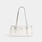 Coach Asher Shoulder Bag Silver Chalk
