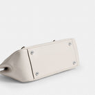 Coach Asher Shoulder Bag Silver Chalk