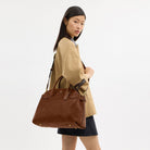 Coach Soft Empire Carryall Bag 40 Brass Warm Brown