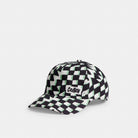 Coach Surfer Geo Check Print Baseball Hat Green
