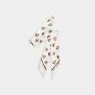 Coach Mini Seashell Print Silk Skinny Scarf Taupe