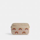 Coach Theo Camera Bag With Rainbow Ivory Multi