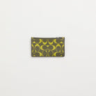 Coach Restored Zip Card Case In Signature Leather Army Green Key Lime