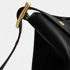 Coach Bleecker Bucket Bag Brass Black