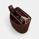 Coach Bleecker Bucket Bag Brass Maple