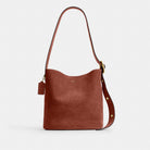 Coach Bleecker Bucket Bag Brass Clay