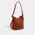 Coach Bleecker Bucket Bag Brass Clay