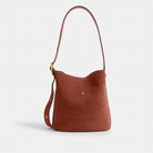 Coach Bleecker Bucket Bag Brass Clay